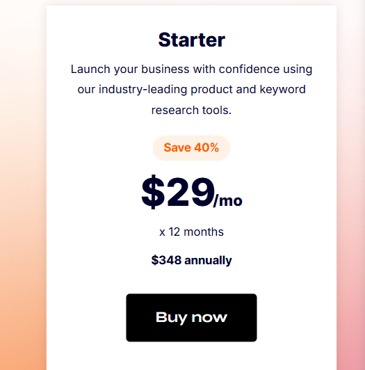 Starter Plan Starter Plan