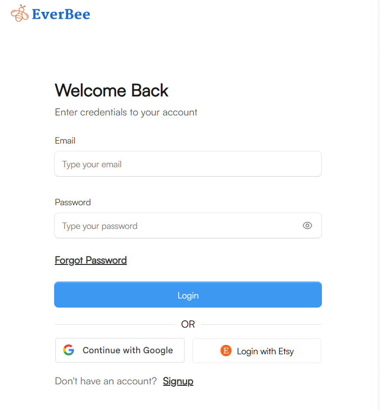 Signup For EverBee Signup For EverBee