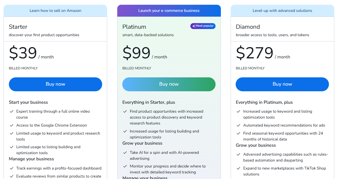 Helium 10 Pricing for Students Helium 10 Pricing for Students
