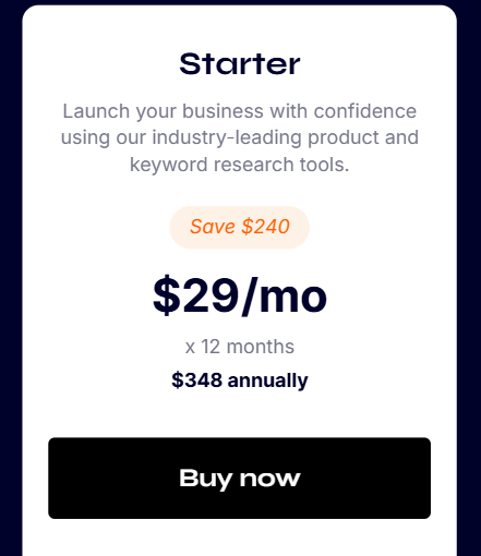 Starter Plan Starter Plan