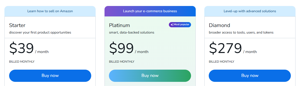Helium 10 Pricing for Veterans
