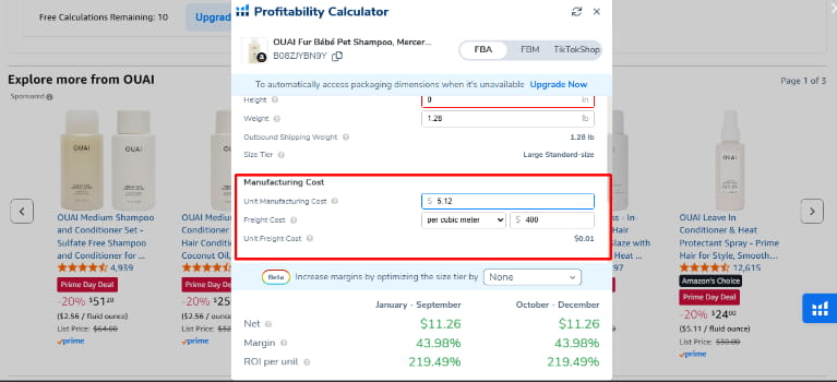 Amazon's FBA Add Your Product Costs Amazon's FBA Add Your Product Costs