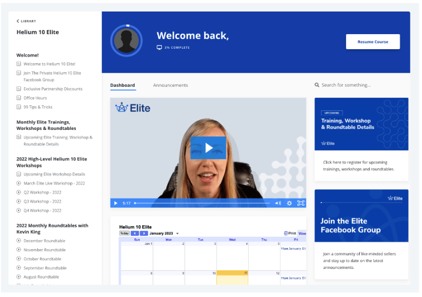 Helium 10 Pricing Plans - Elite