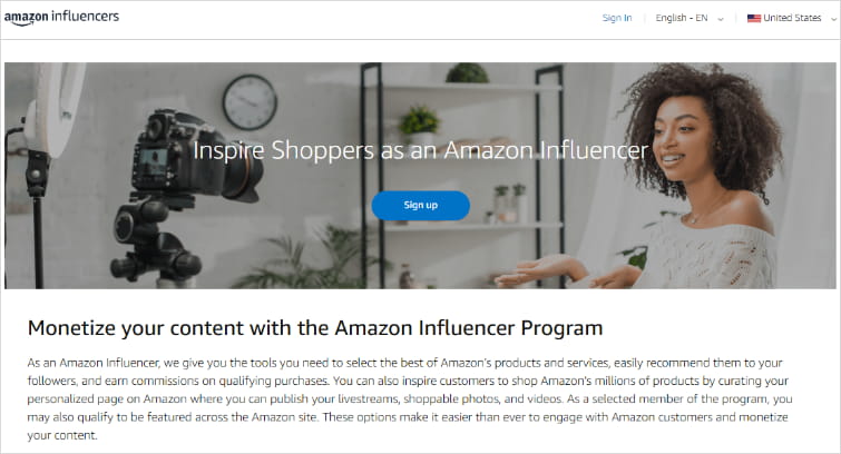 Sign Up For The Amazon Influencer Program Sign Up For The Amazon Influencer Program