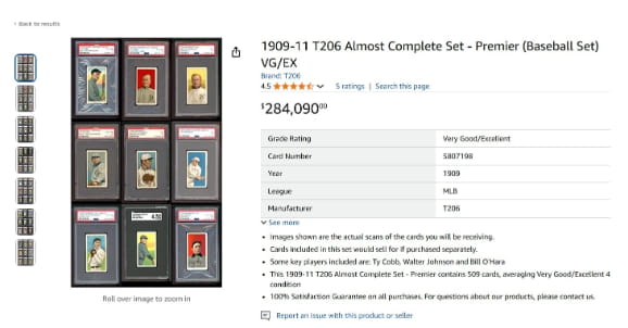 T206 Baseball Card Set Near Complete T206 Baseball Card Set Near Complete
