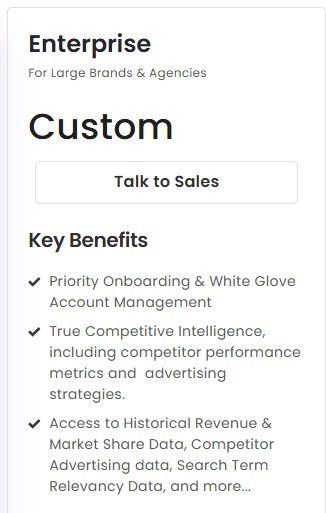 SmartScout Enterprise Plan