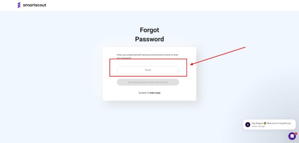 SmartScout Login Issues