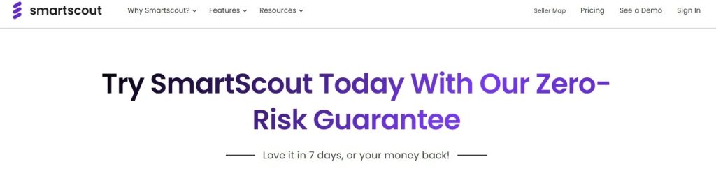 SmartScout Refunds and Discounts Available