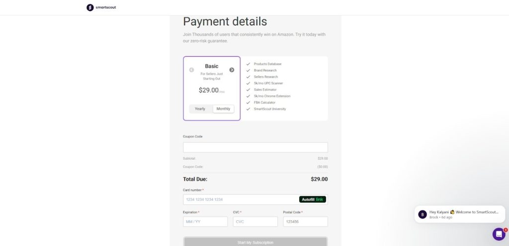 Smartscout Pricing Plan